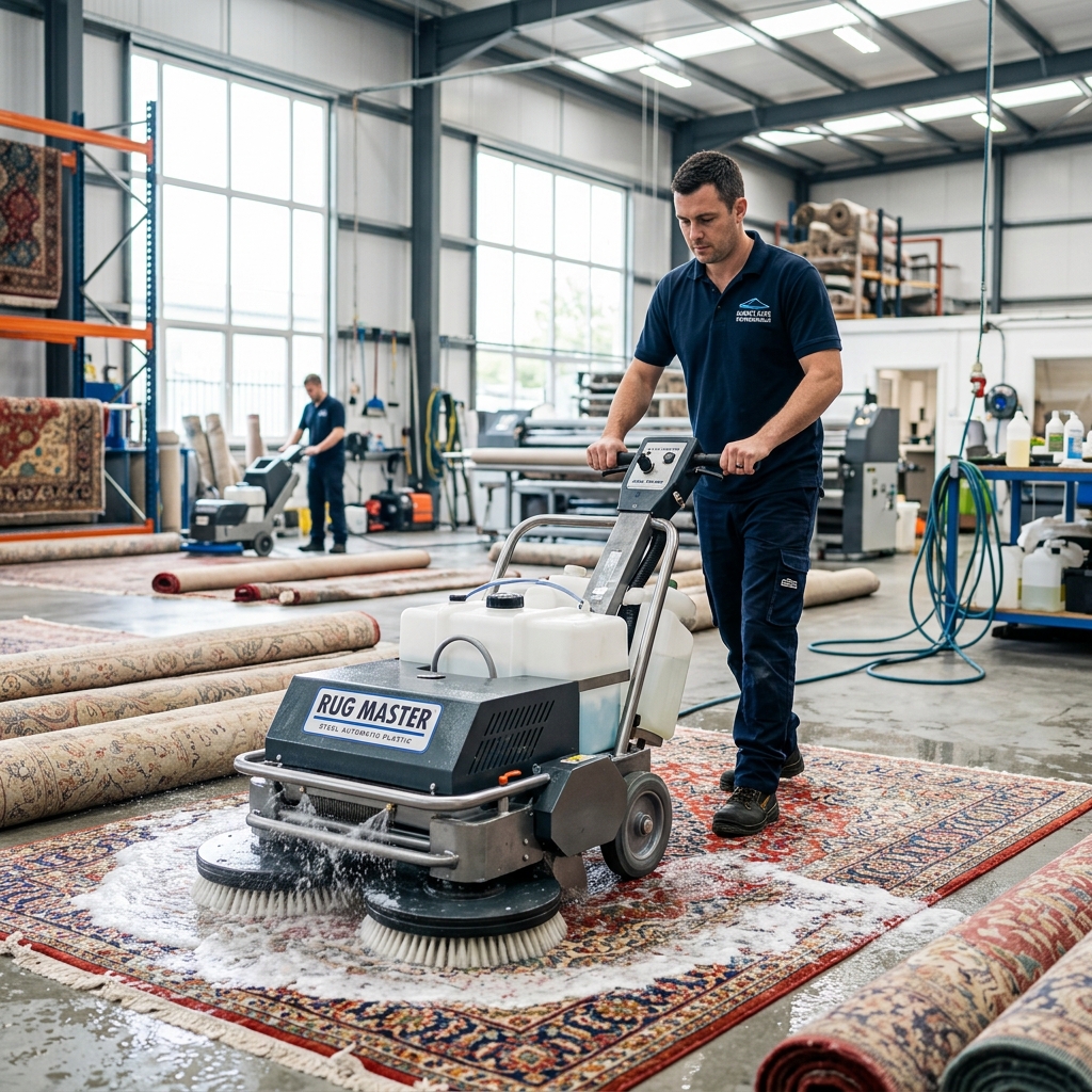 Profesyonel Halı Yıkama İşlemi