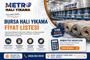 bursa halı yıkama fiyatları metro halı yıkama profesyonel halı temizleme hizmeti